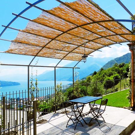 Villa Valuri Vista Magnifica Sul Lago Di Como Appartamento Piano Terra Vercana Exterior foto